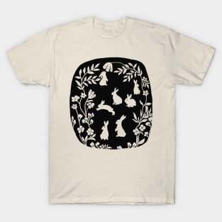 7 rabbits in the forest T-Shirt